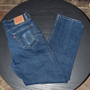 Levi's 505s in Dark Wash Denim